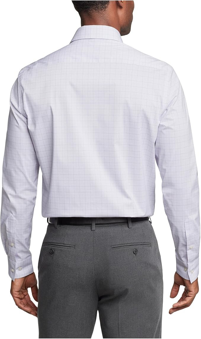 where to find slim fit dress shirts Van Heusen Regular Fit Ultra Wrinkle Free Stretch FLEX Solid main image 1
