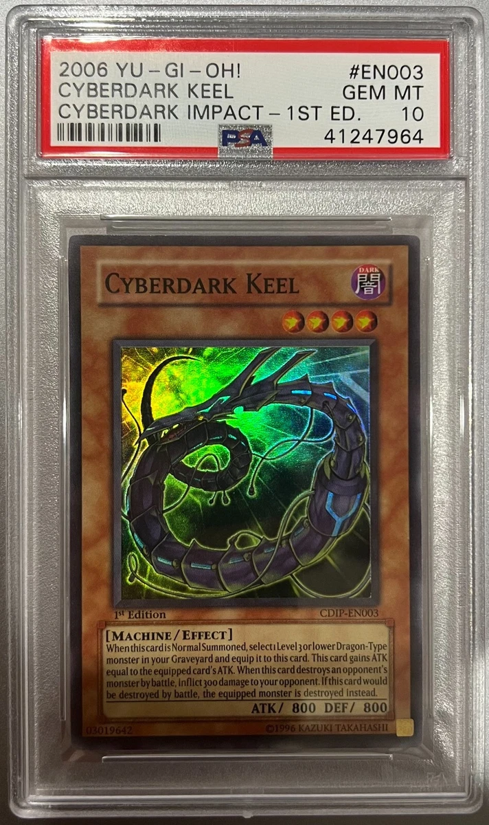 Yu-Gi-Oh! TCG Cyberdark Impact Super Rare Individual Collectible