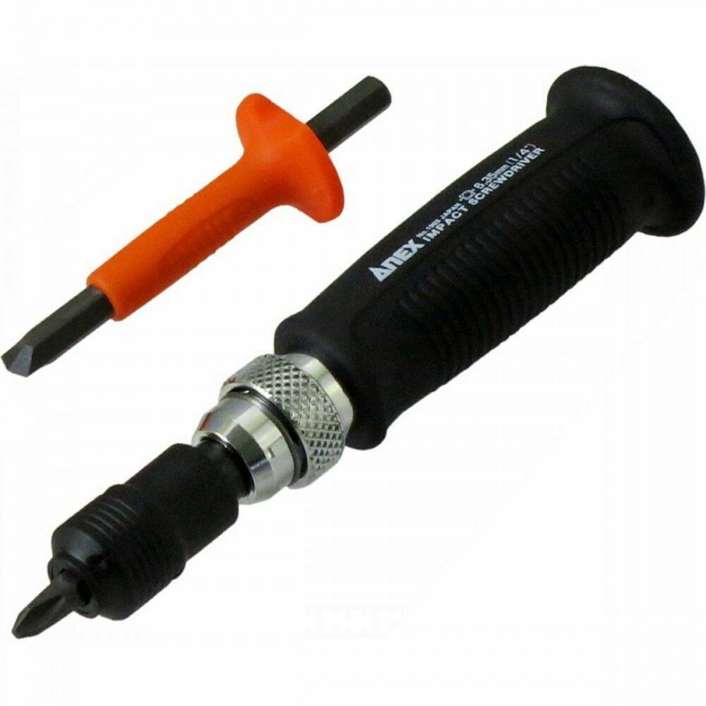 Kasai Factory ANEX Screwdriver Taking Impact No.1903-N 6.35mm 0.25