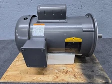 BALDOR Electric Motor, 3 HP, 115/230V, Single Phase, 3450 RPM, 182TC, VL3606T