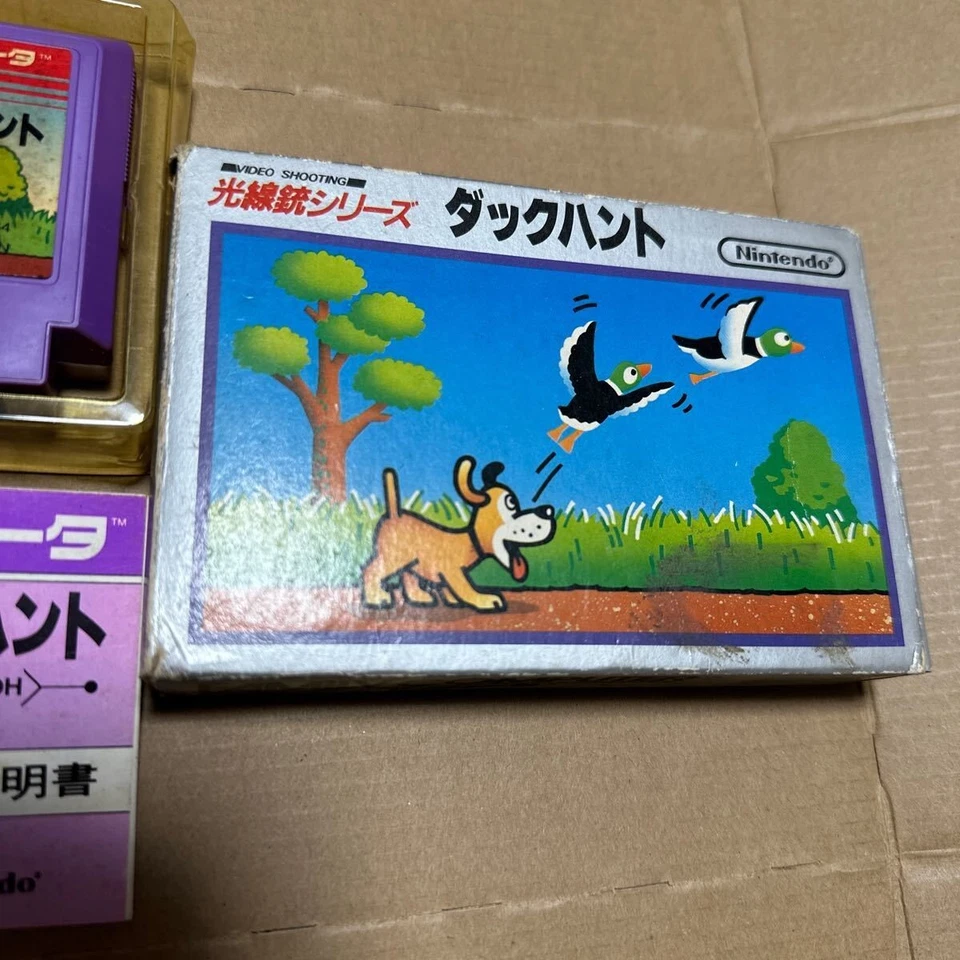 Duck Hunt Nintendo FC Famicom NES Game Software Japan with Box and Manual - Image 3 of 4