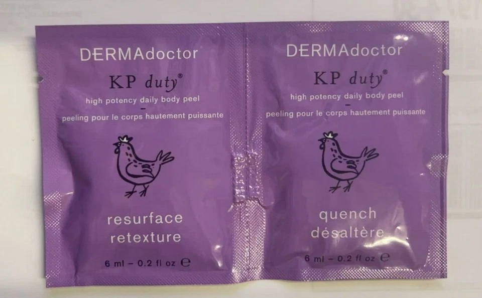4 Packs DERMAdoctor KP duty High Potency Daily Body Peel Resurface & Quench - Image 4 of 4