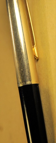 "Pelikan" P 30 Black/Gold> 18C Gold nib German c.1970's Fountain pen - Imagen 19 de 24