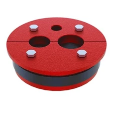 6 In. Well Seal, 1 In. and 1-1/4 In. Double Drop Heavy-Duty Cast iron