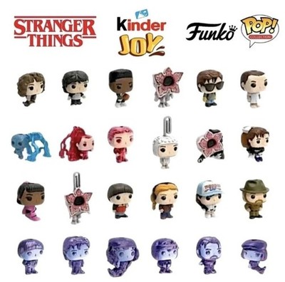Stranger Things Kinder Joy mini figuren Einzelauswahl