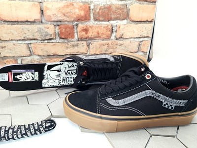 Vans x Hockey Skate Old Skool Andrew Allen Black Snakeskin Gum Sz 7.5 Men (2023)