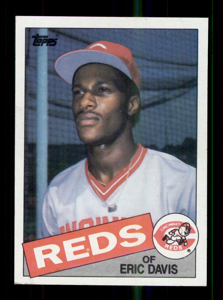 1985 Topps - Eric Davis #627 Rookie RC