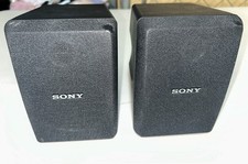 Pair Sony Model SS-SR151 Black Surround Sound, 2 Two Speaker System 60W 16 ohm
