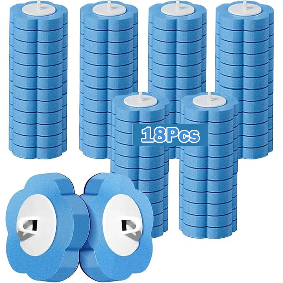 Einweg Toilettenbürsten Set Einweg Klobürste mit Abnehmbar Halter WC Bürste NEU - Bild 3 von 4