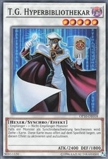 YuGiOh T.G. Hyperbibliothekar OP10-DE018 Common NM unl.