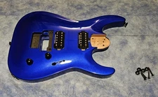 Jackson Dinky Pro Plus Loaded Guitar Body Indigo Blue Seymour Duncans