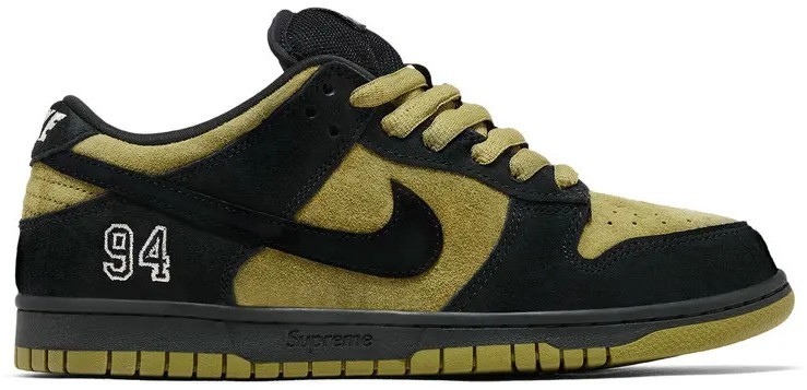 Supreme x Nike Dunk SB Low Camper Green for Sale | Authenticity