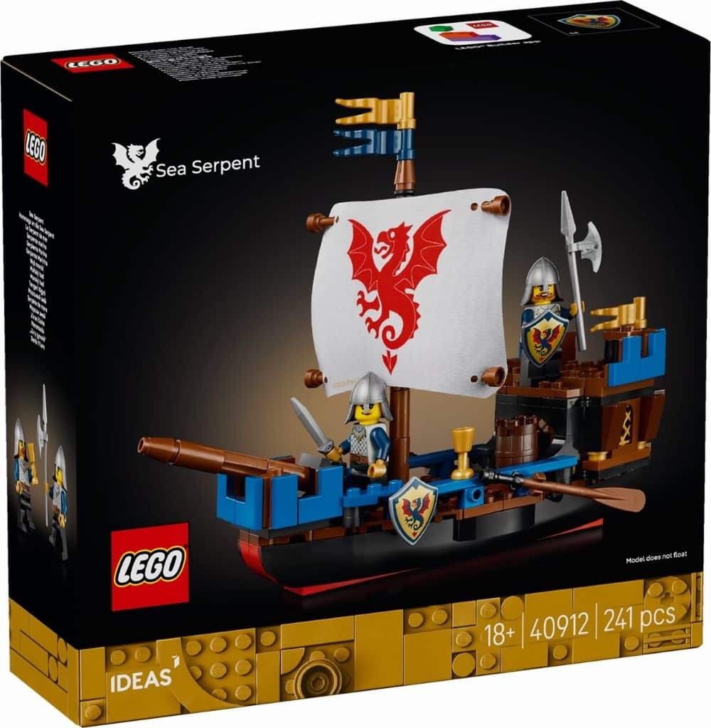 LEGO Ideas 40912: Sea Serpent / Seedrache \ Black Knights Ritter *VORBESTELLUNG*