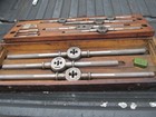 ""RARE""GREENFIELD LITTLE GIANT SCREW PLATE TAP + DIE SET DATED 1885 — photo 1