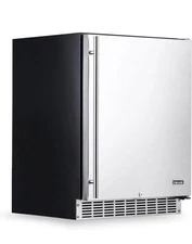 New Air 24" Built-in 160 Can Outdoor Beverage Fridge Weatherproof Stainless Stee