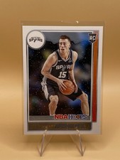 2021-22 Hoops Winter #245 Joe Wieskamp San Antonio Spurs Rookie Trading Card