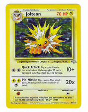 Jolteon 4/64 Holo Rare - Unlimited Edition  Jungle Pokemon   LP+  Great Quality! on eBay