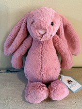 NWT Jellycat SMALL Bashful Sorrel Bunny Plush Authentic Mint Condition 6"