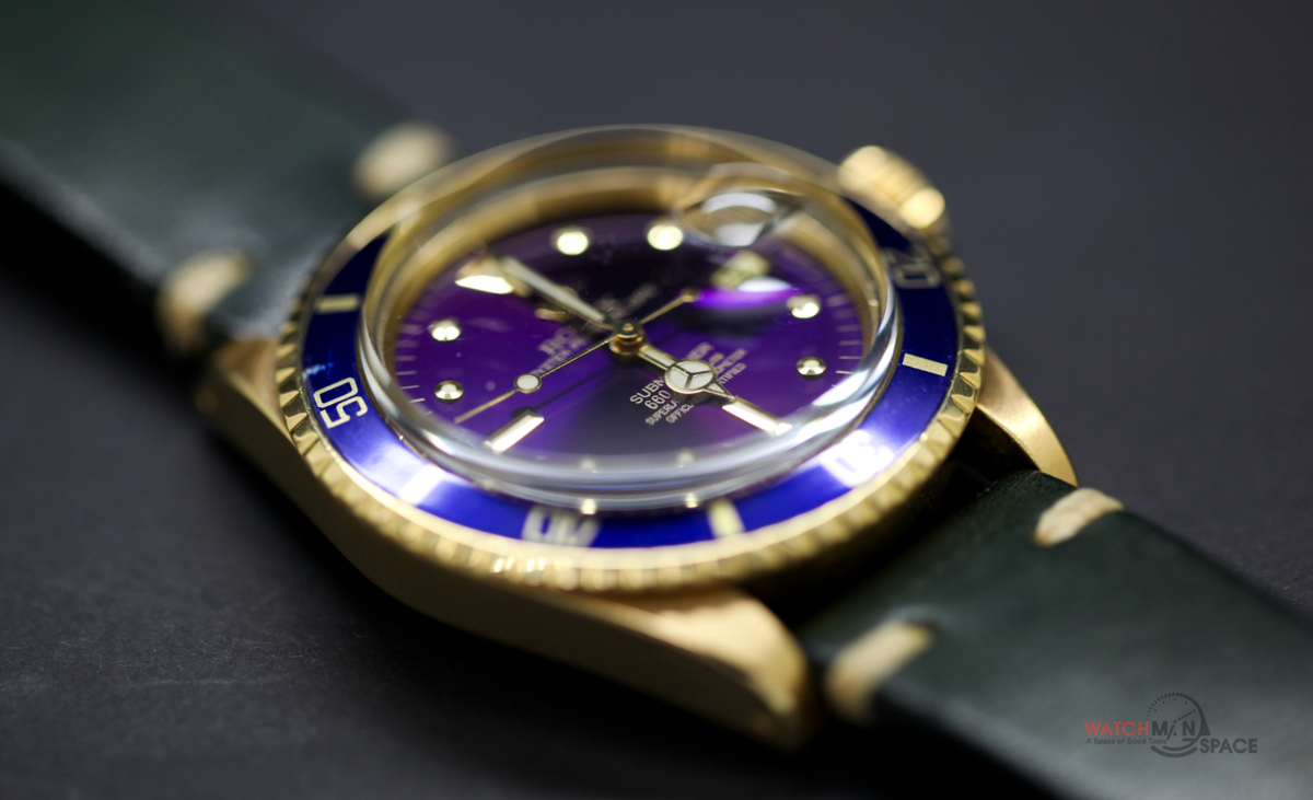 Vintage Rolex Submariner 1680 18K Yellow Gold- 40mm w/ Tropical