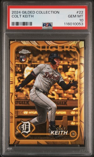 2024 Topps Gilded Collection #22 Colt Keith | Baseball Card