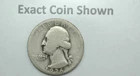 1936-D Silver Washington Quarter Denver Mint Mark Exact coin shown