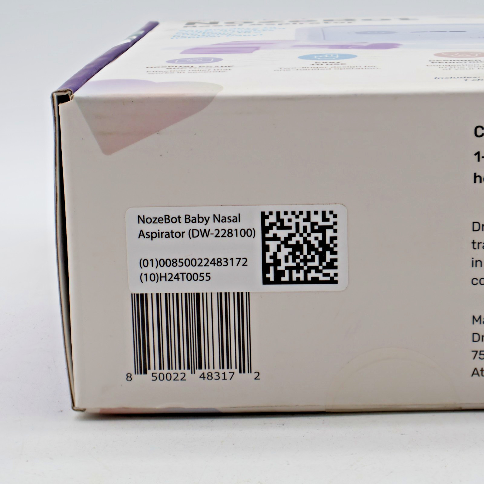 Dr. Noze Best - NozeBot | Electric Baby Nasal Aspirator 