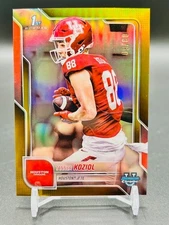 2025 Bowman U Chrome Tanner Koziol #154 1st Bowman True Gold Refractor /50