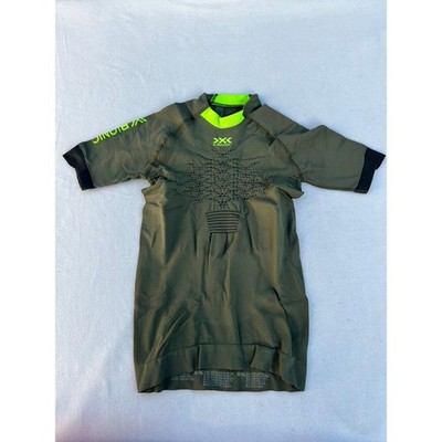 X Bionic The Trick 4.0 Running Shirt Olive Green Anthracite Men's Performance