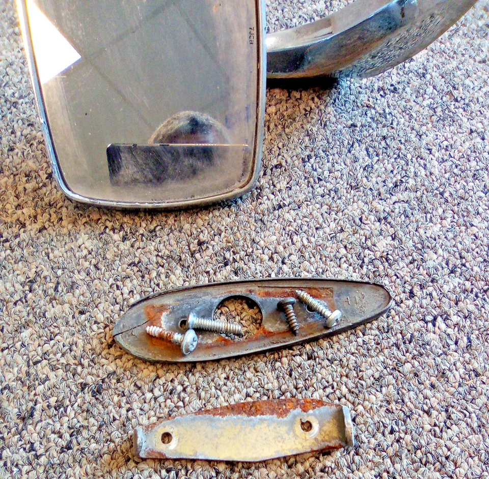 Espejo manual Buick Electra 1968-69 Riviera Lesabre Wildcat FC-44DG Foto 2 de 4