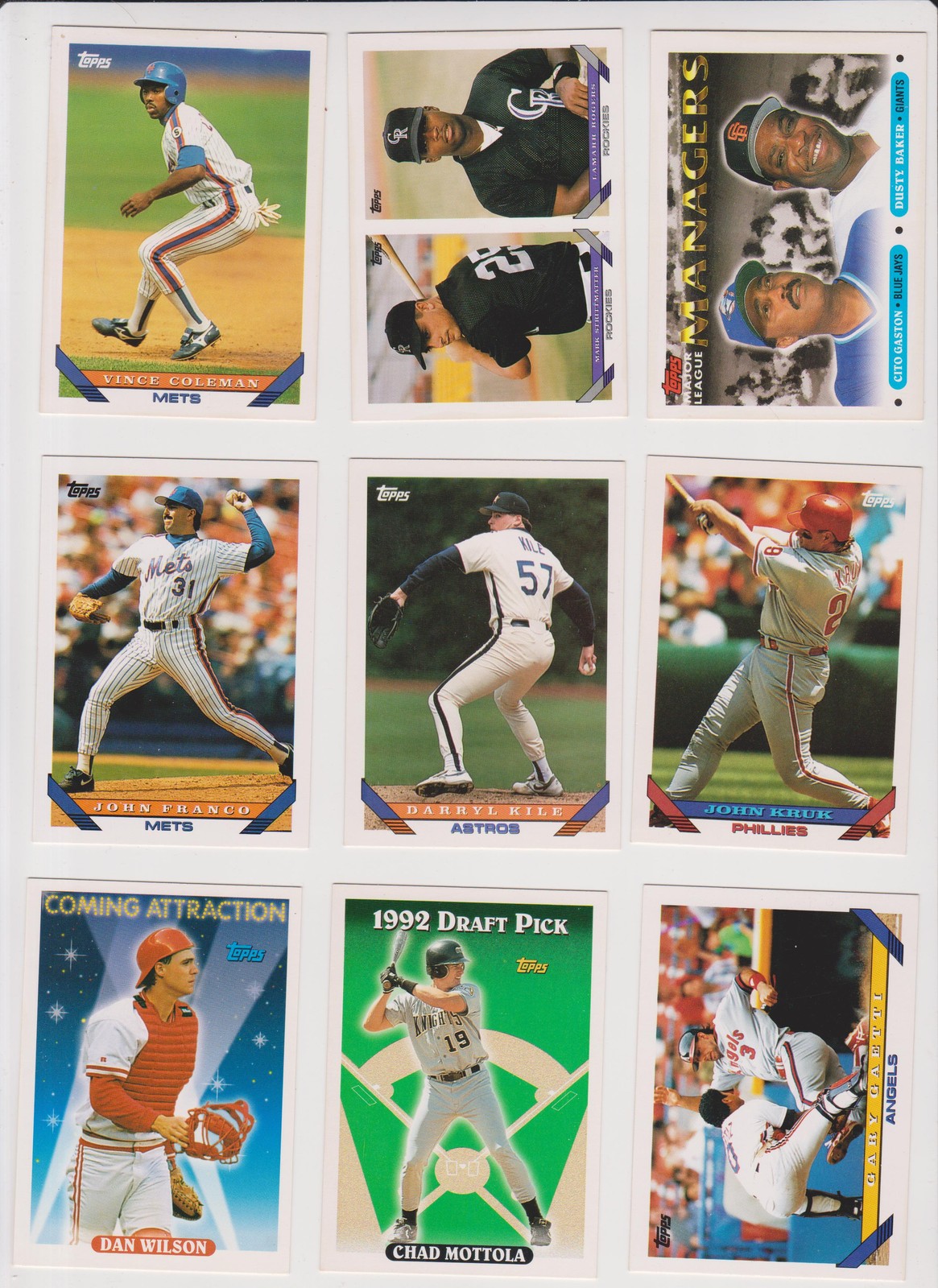 1993 Topps ---1-card orders=LOCAL PICKUP ONLY