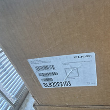 Elkay DLR2222/03 Lustertone 22x22 Drop-In Stainless Sink 3-Hole Sound