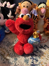 Fisher Price Elmo World Dorthy Talking Plush Toy Sesame Street RARE 2000 Y2K
