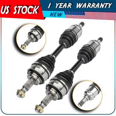Pair Front CV Axle Assembly for Infiniti QX56 2011-2013 QX80 2014-2018 V8 5.6L