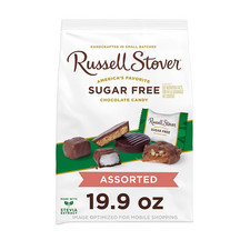 Russell Stover Sugar Free Assorted Chocolate Candy, 19.9 oz. FREE shipping