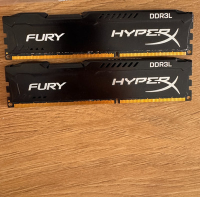 16GB Kingston HyperX Fury DDR3L RAM (2x8GB) HX421C14FBK2/16 (2133 MHz) #359