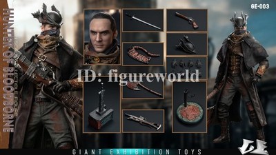 Pre-order Giant exhibition toys GE-003 1/6 Bloodborne Curse Hunter
