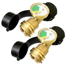 Propane Tank Gauge Level Indicator, 2 Pack Propane Gas Gauge for LP Propane T...