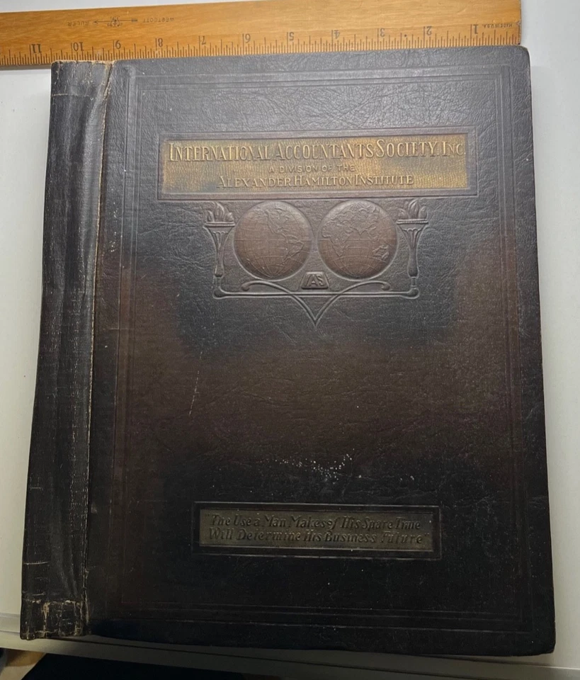 1935 International Accountants Society Correspondence School Vintage Course Test - Image 3 of 4