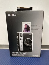 New Fujifilm instax mini Evo Hybrid Instant Camera Black