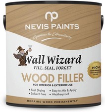 Nevis Wall Wizard Wood Filler Premium Quality, Waterproof, Int/Ext 500 ml/940g