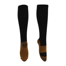 Cycling socks L for bike black/brown