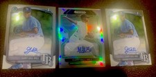 Gary Gill Hill 2025 Bowman Chrome Prospects auto & 2022 Panini Prizm auto Lot