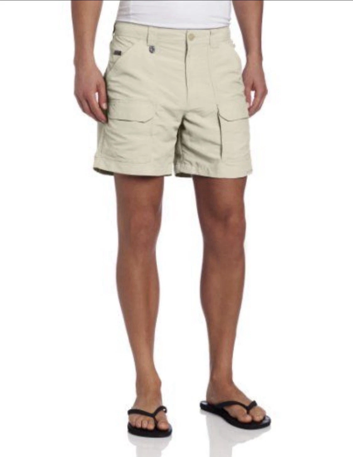 Columbia Men's Standard Permit II Short Sz 36x6 (L) Khaki