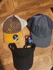 3 Random Hats for sale. 2 Hats 1 Visor — photo 1