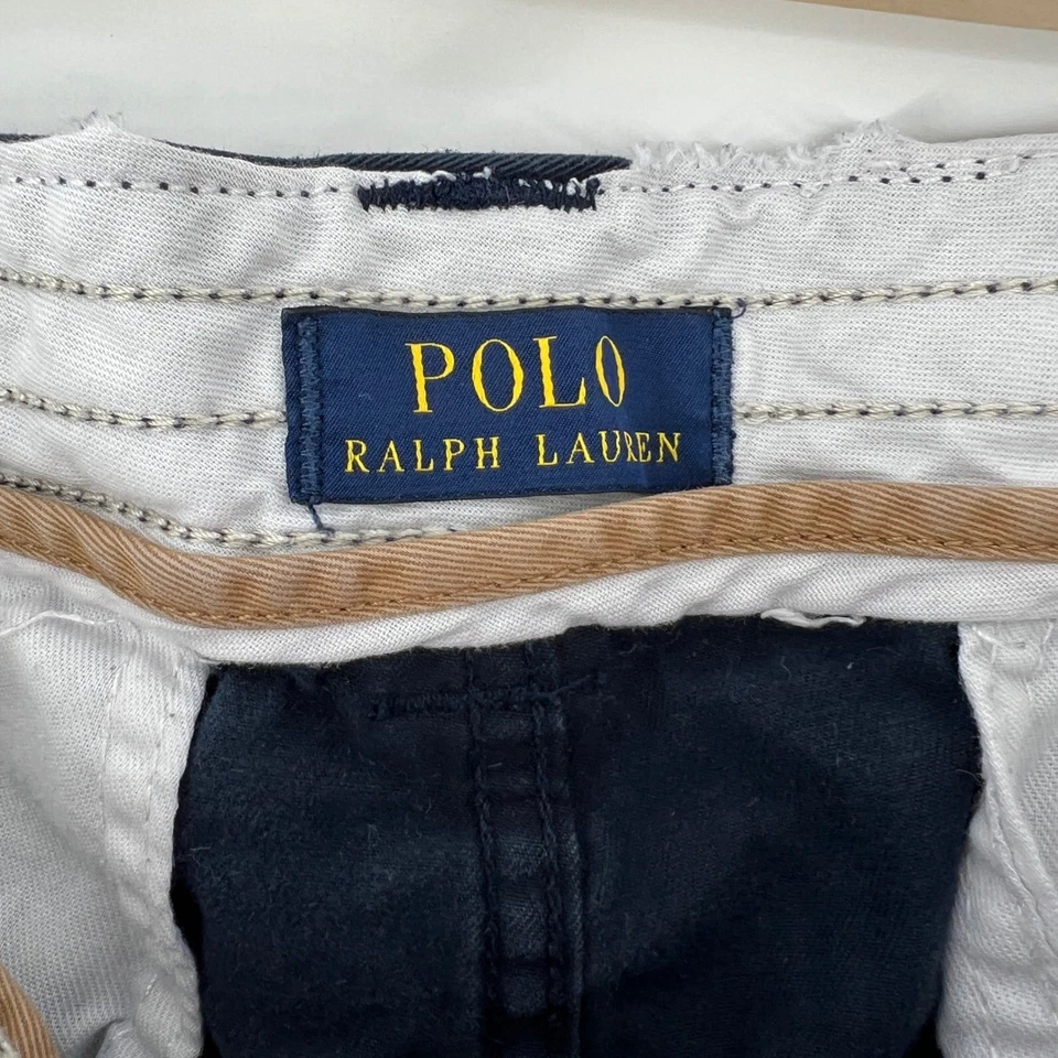 Мужские шорты-карго Polo Ralph Lauren размер 33 синие повседневные классические китайские - Изображение 4 из 4