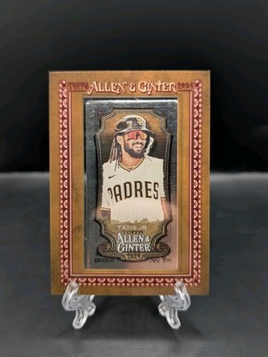 2024 Topps Allen & Ginter Fernando Tatis Jr. Mini Framed Metal SSP PR /3 Padres