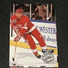 NIKLAS LIDSTROM Rookie 1991-92 Platinum #253 Free Combined Shipping