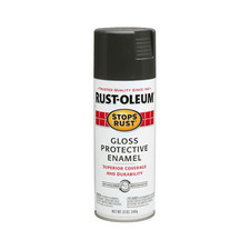 Rust-Oleum 7786-830 Stops Rust Spray Enamel, Smoke Gray Gloss, 12-oz. - Quantity