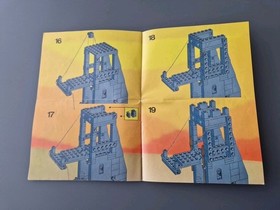 Lego Instructions 6061 Legoland Castle Siege Tower 