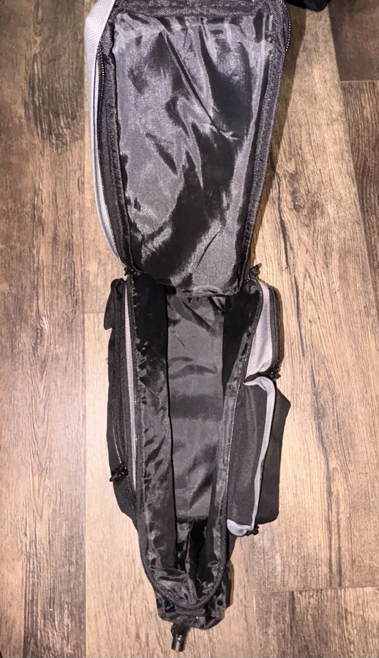 Roswheel Convertible Bike Bicycle Rear Rack Seat Pannier Trunk Bag - Image 2 of 4